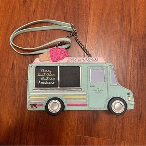 Kate Spade Mint Ice Cream Truck Crossbody Bag RARE!